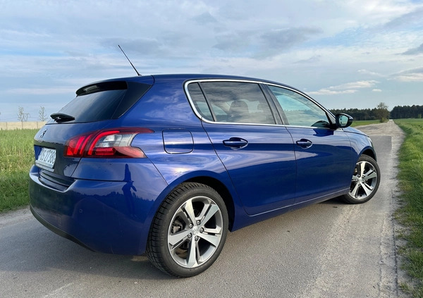 Peugeot 308 cena 49000 przebieg: 79000, rok produkcji 2019 z Odolanów małe 254